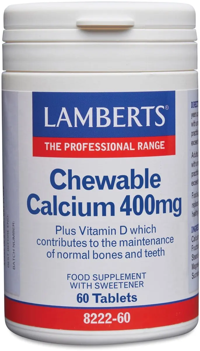 Lamberts Chewable Calcium 400mg