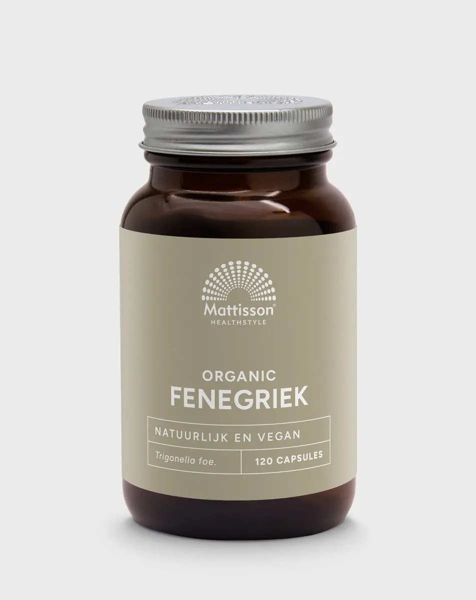 Mattisson Biologische Fenegriek 330mg Capsules