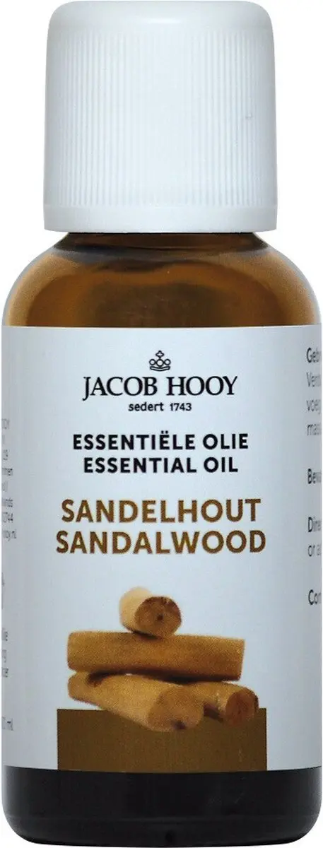 Jacob Hooy Sandelhout Etherische Olie 30ml