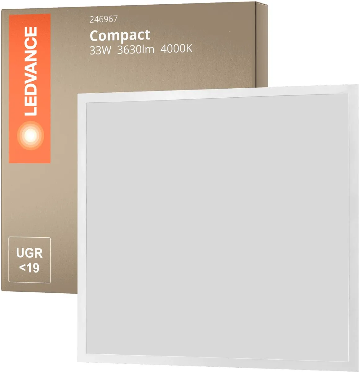 LEDVANCE LED Paneel Compact 33W 3630lm 840
