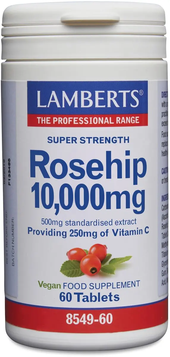 Lamberts Rozenbottel 10.000mg Tabletten