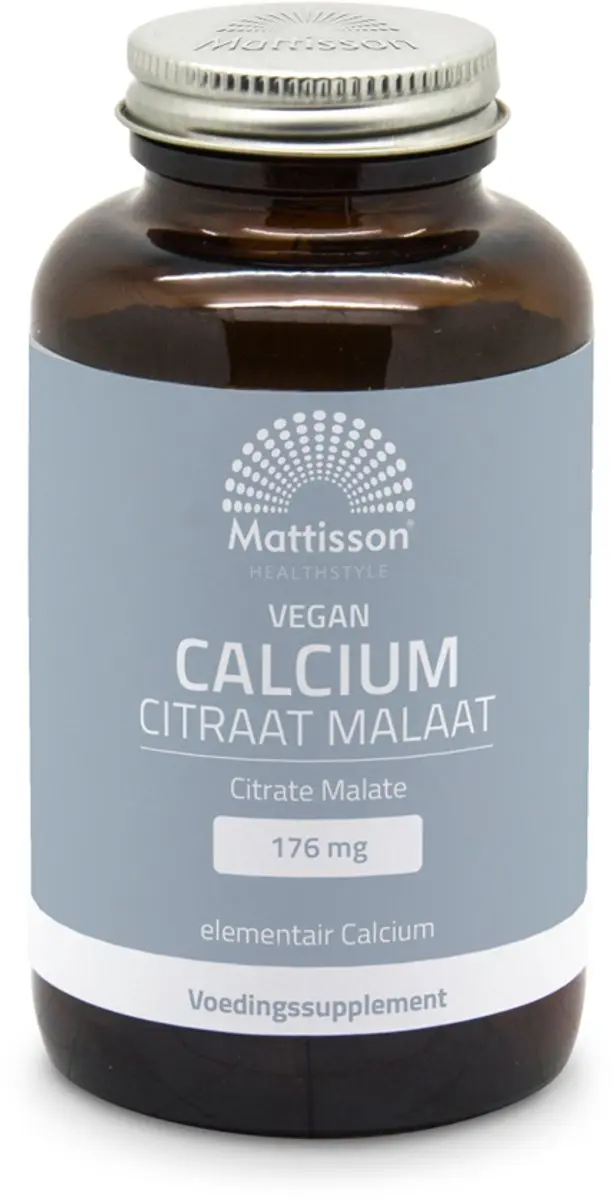 Mattisson Calcium Citraat Malaat 120 Capsules