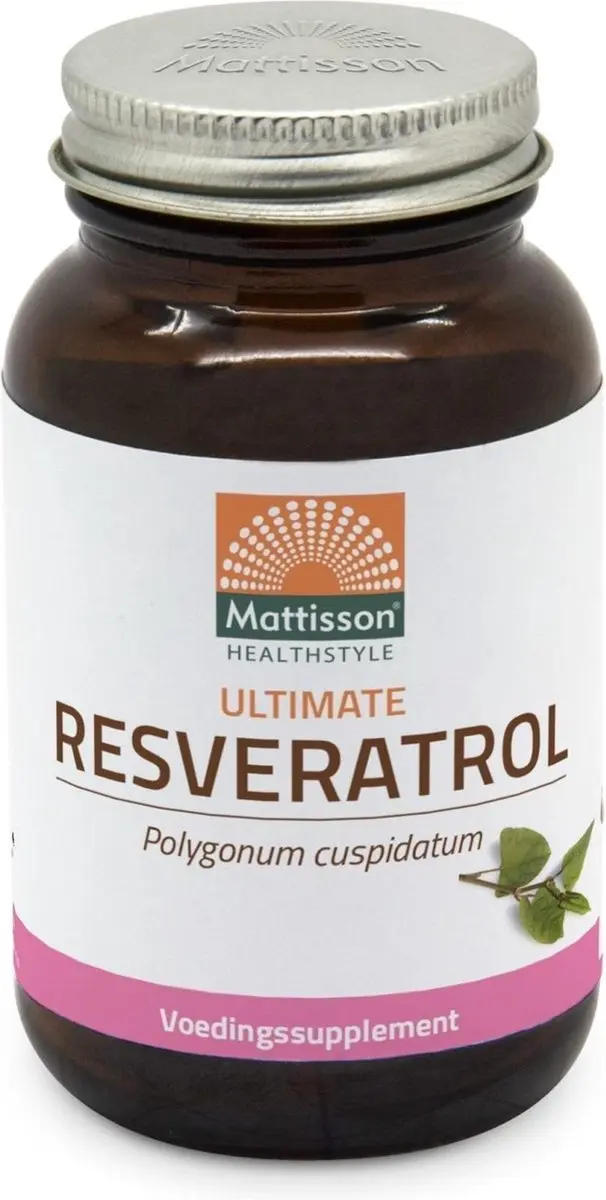 Mattisson Resveratrol 98% 125mg - 60 Capsules