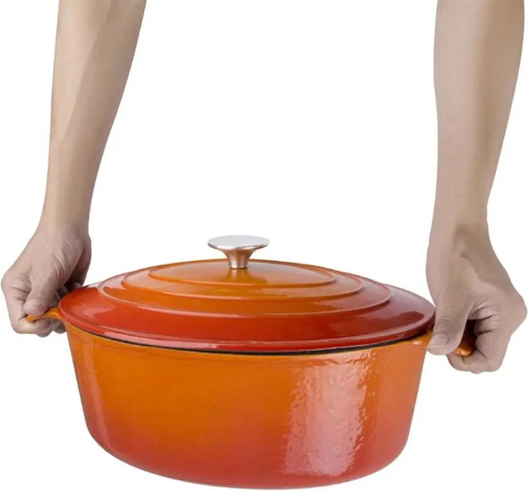 Vogue GH312 Ovale Braadpan 6L - Oranje
