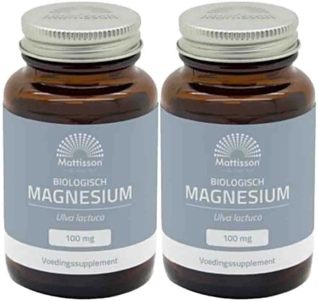 Mattisson Magnesium 100mg Biologisch