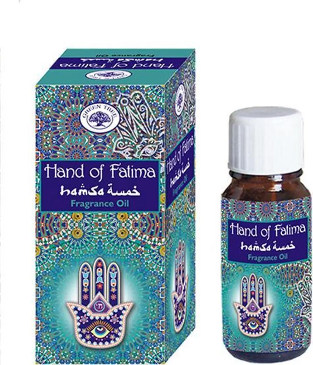 Green Tree Geurolie Hand of Fatima 10ml - 10 Stuks