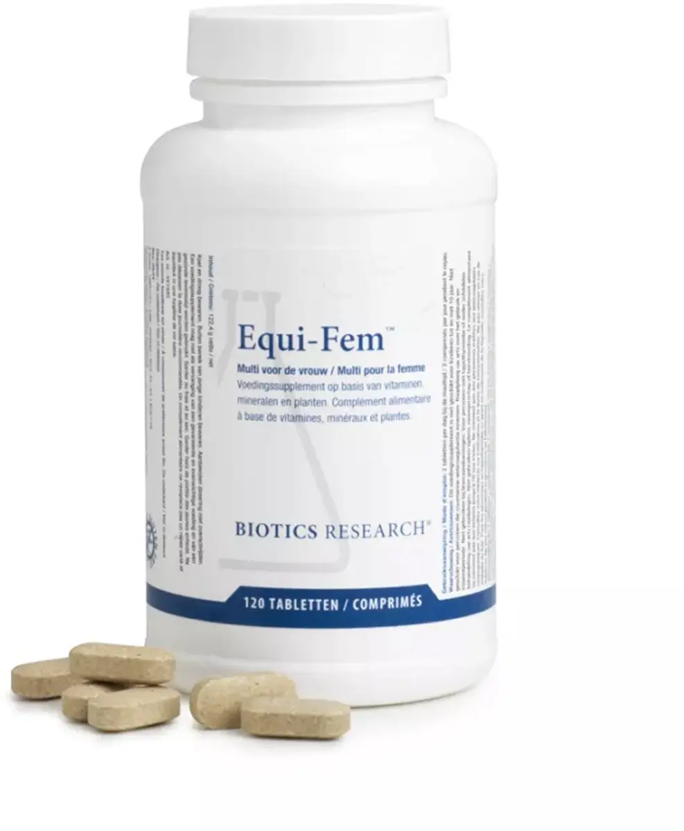 Energetica Natura Biotics Equi Fem Voedingssupplement 126 tabletten