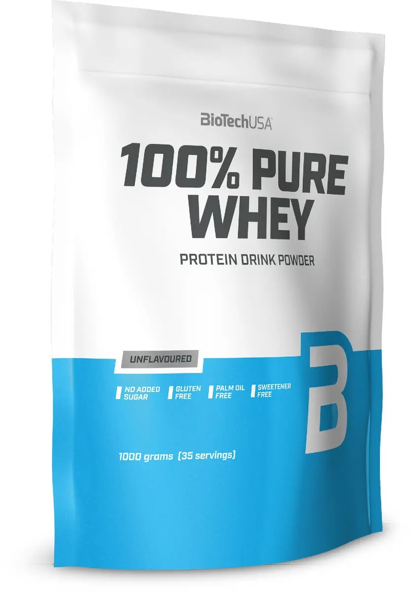 BioTechUSA 100% Pure Whey Eiwitpoeder 1kg