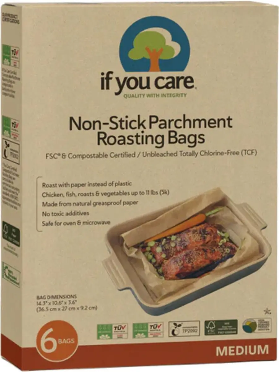 If You Care Papieren Gaar en Braadzak TP2092 - 6 Stuks - afbeelding 6 van 6