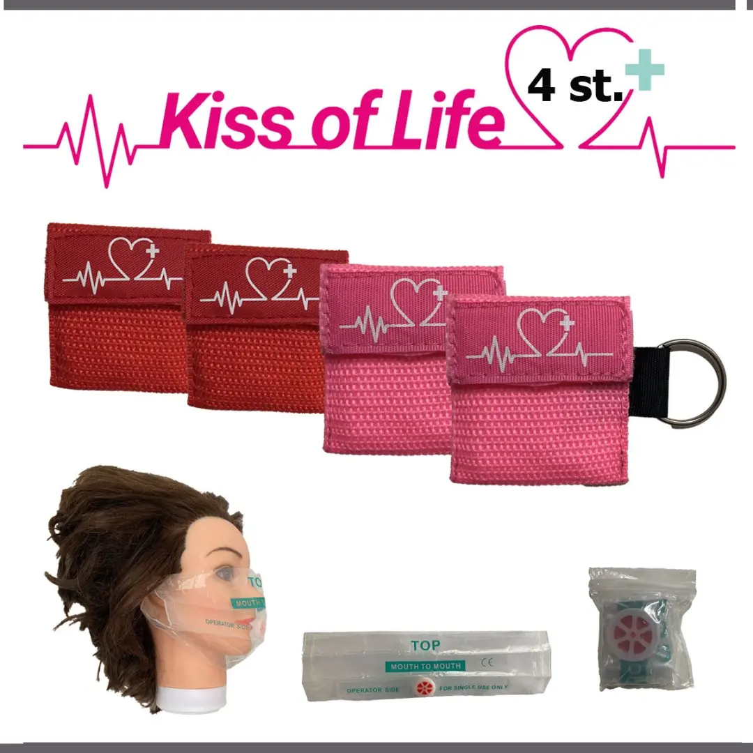 Kiss of Life Reanimatiemasker Sleutelhanger
