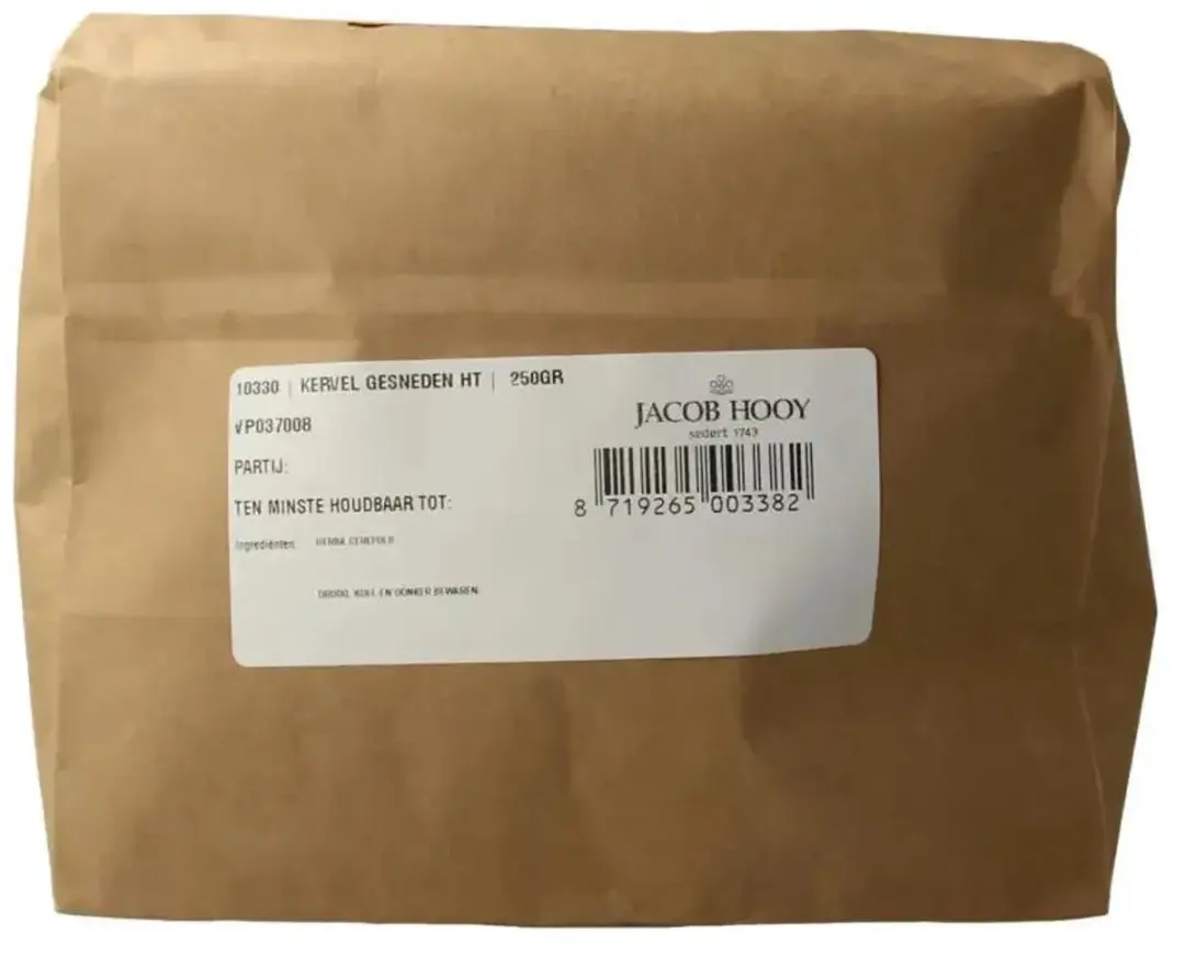 Jacob Hooy Kervel Gesneden 250g