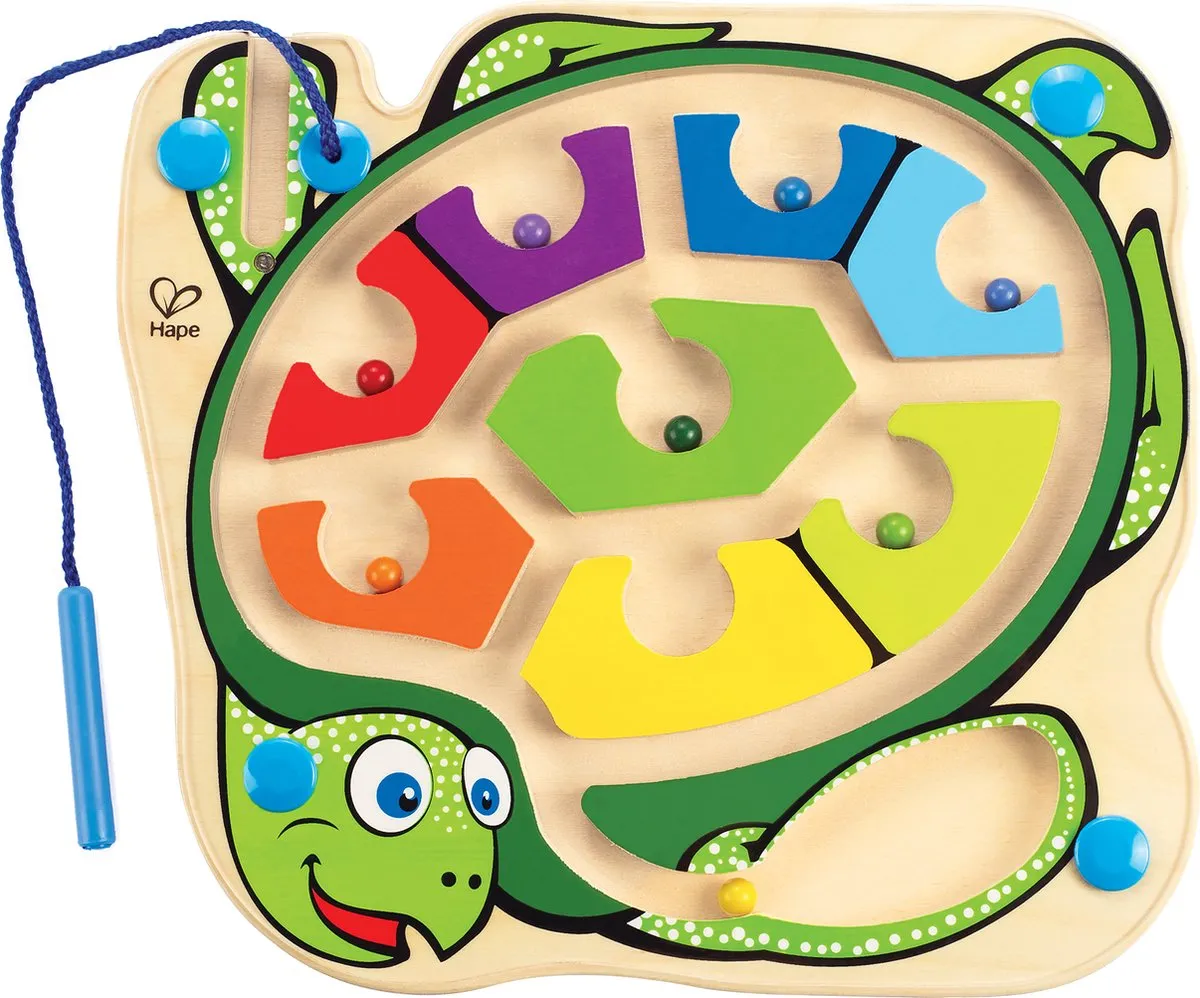 Hape Colorback Sea Turtle 301704 - Doolhof - Veelkleurig