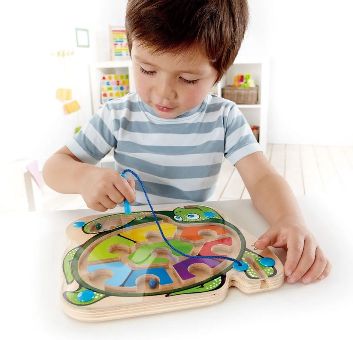 Hape Colorback Sea Turtle 301704 - Doolhof - Veelkleurig
