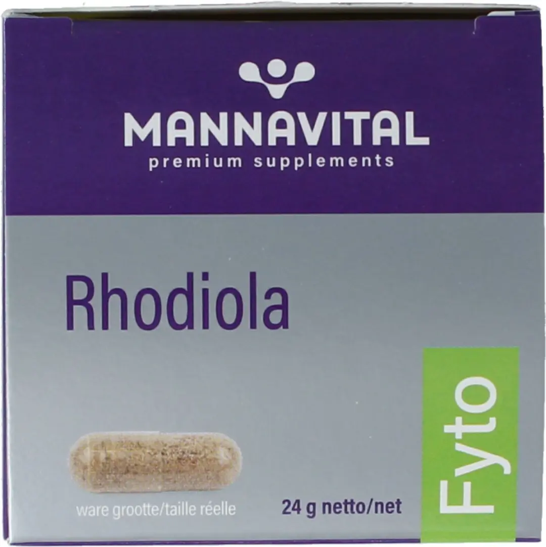 Mannavital Rhodiola Platinum 60 Vegicaps