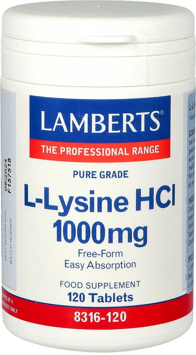 Lamberts L-Lysine 1000mg Tabletten