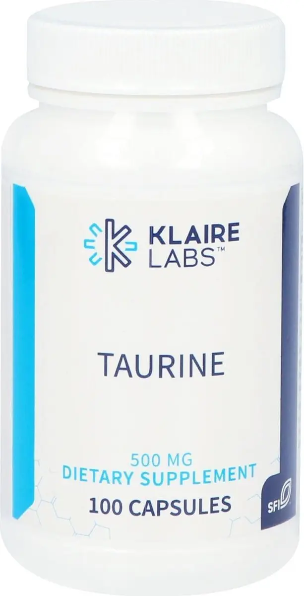 Klaire Labs Taurine 500mg - 100 Stuks