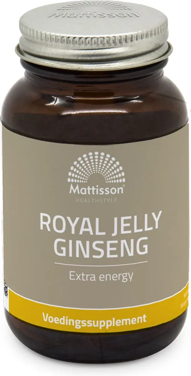 Mattisson Royal Jelly & Ginseng Koninginnegelei 60 Capsules