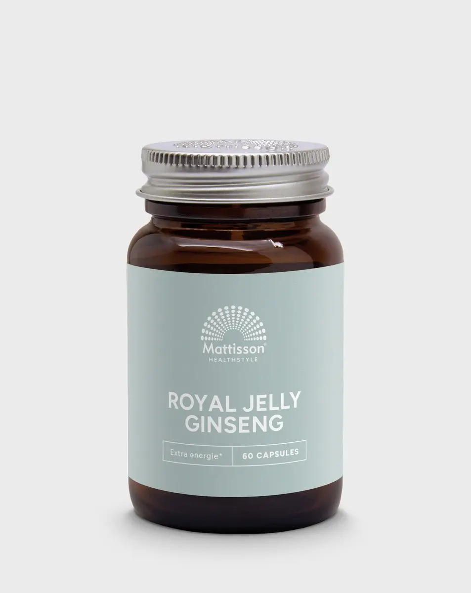 Mattisson Royal Jelly & Ginseng Koninginnegelei 60 Capsules