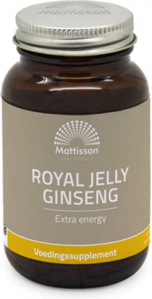 Mattisson Royal Jelly & Ginseng Koninginnegelei 60 Capsules