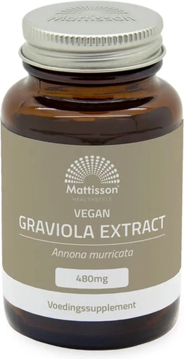Mattisson Graviola Extract 480mg - 60 Capsules
