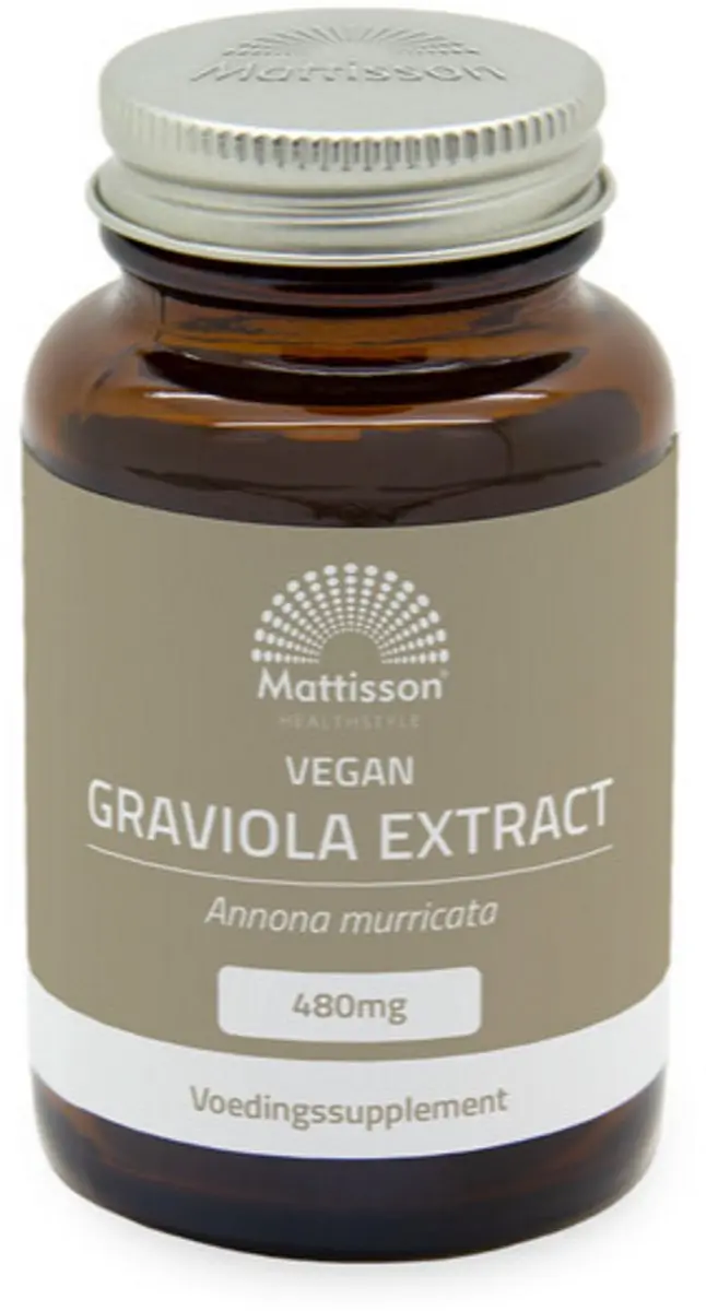 Mattisson Graviola Extract 480mg - 60 Capsules