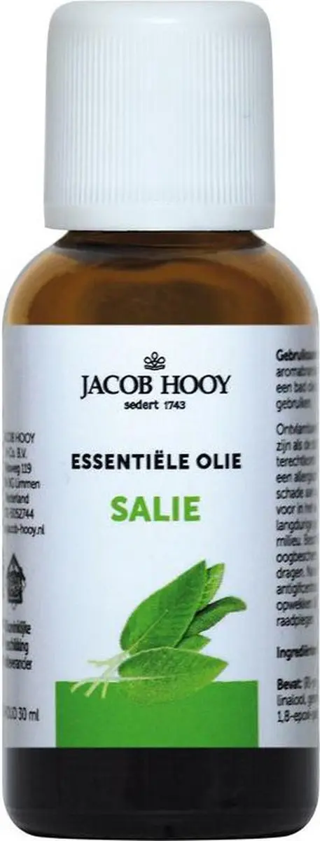 Jacob Hooy Salie Etherische Olie 30ml