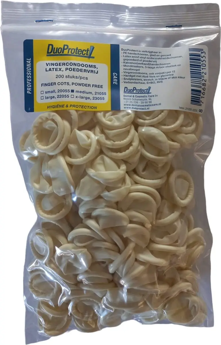 Duoprotect Vingercondooms 200 Stuks