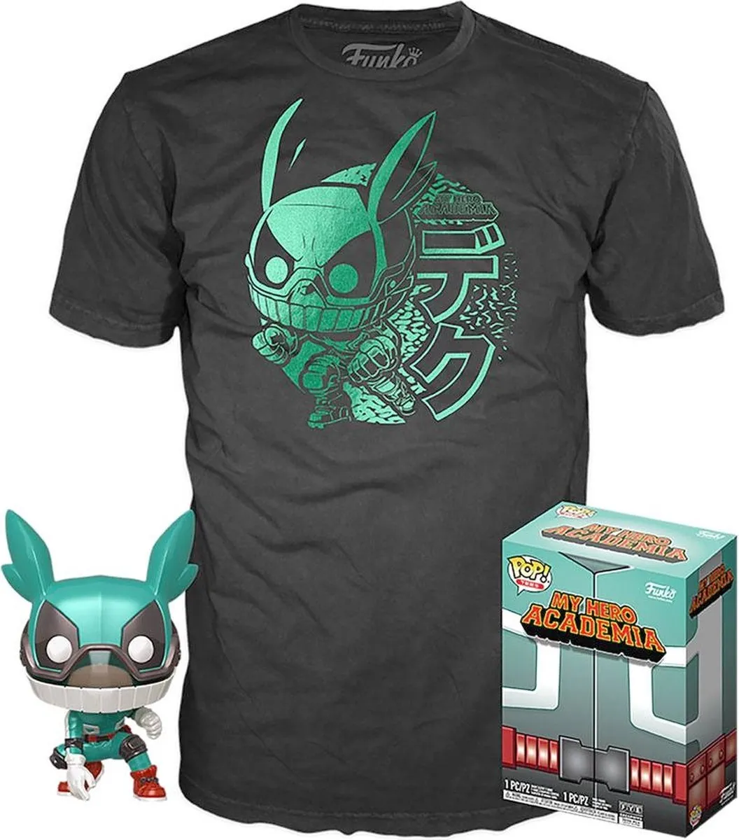 Funko My Hero Academia POP! & Tee Box Deku Verzamelfiguur & T-shirt