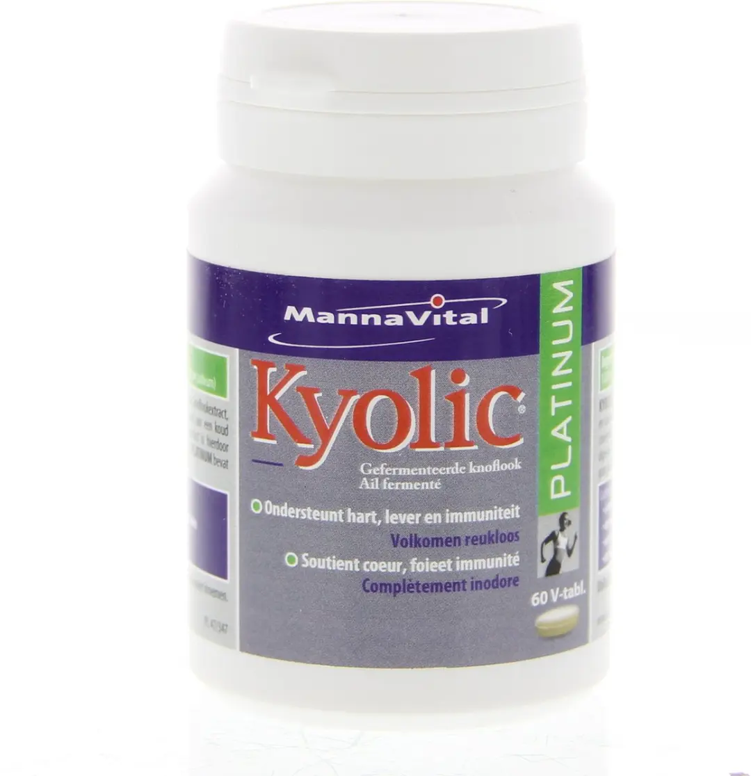 Mannavital Kyolic Platinum Capsules 60 Stuks