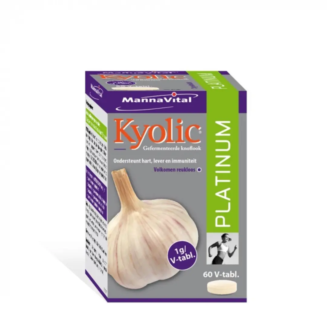 Mannavital Kyolic Platinum Capsules 60 Stuks