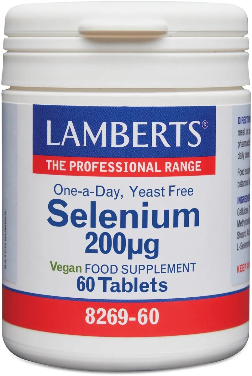 Lamberts Selenium 200Mcg L8269-60