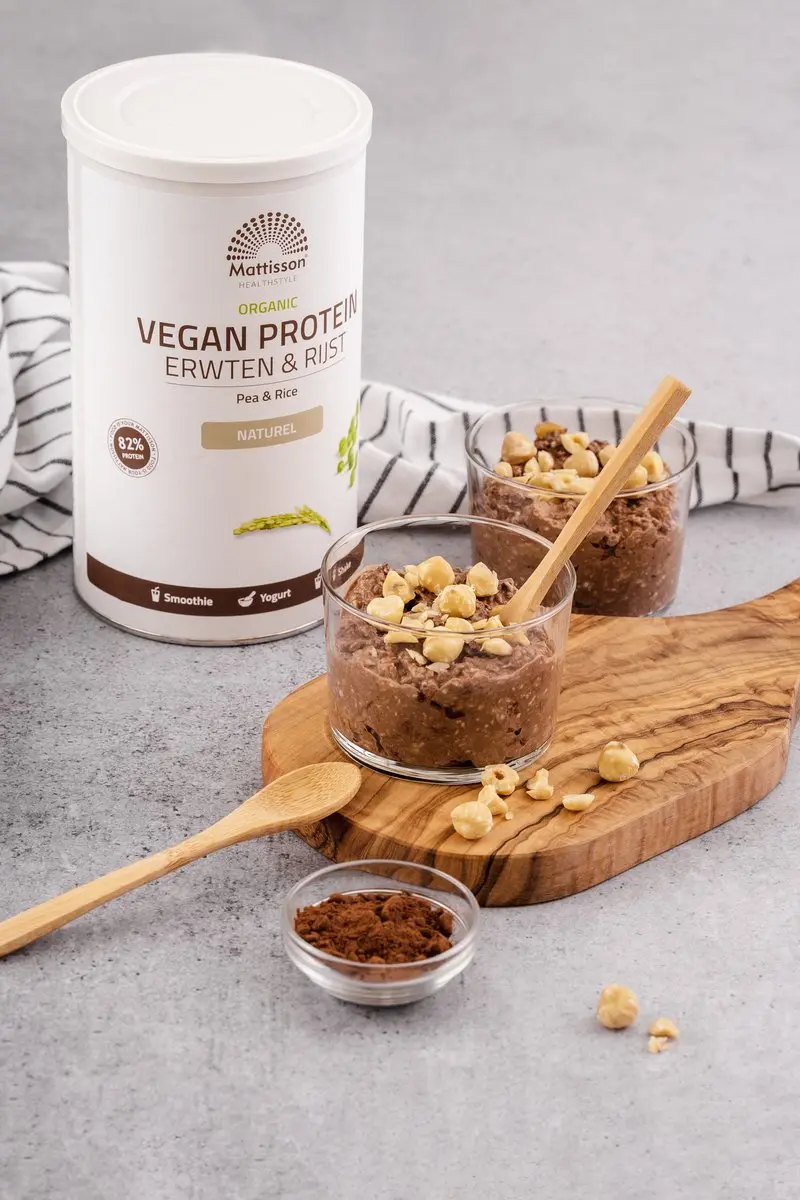 Mattisson Biologisch Vegan Eiwitpoeder Erwten & Rijst 500g