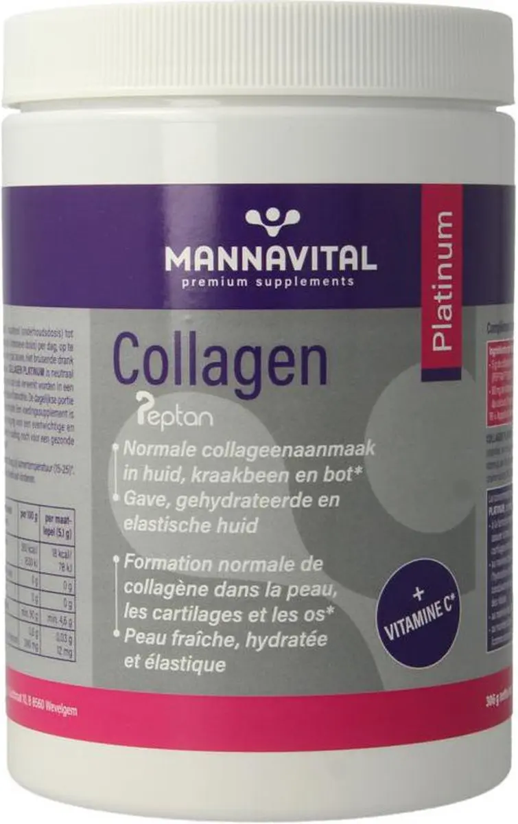 Mannavital Collagen Platinum 306g
