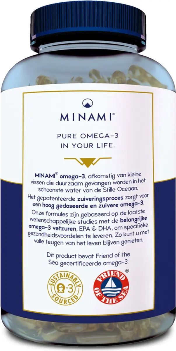 Minami MorEPA Plus Omega-3 120 Softgels