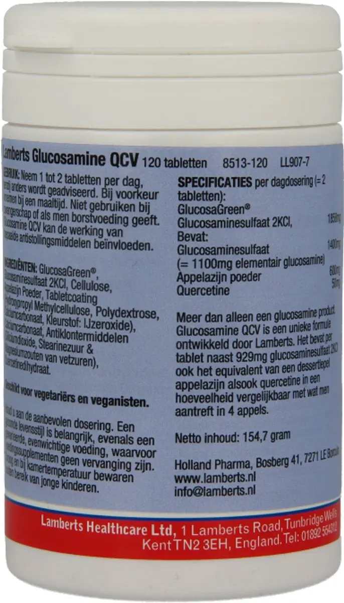Lamberts Glucosamine 120 Tabletten