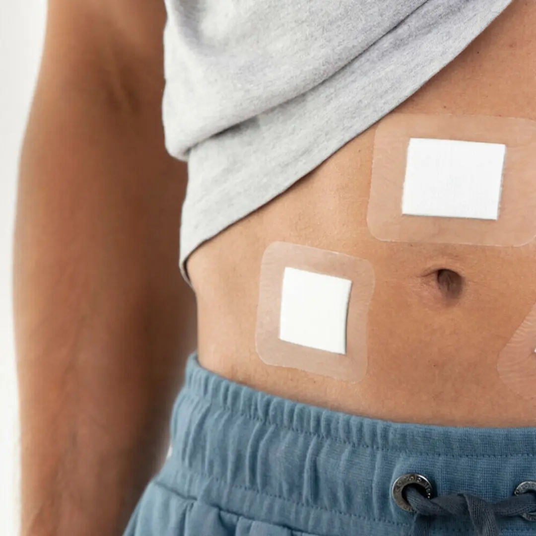 Leukomed Sorbact Wondverband 7,2cm x 5cm - 3 Stuks - Zwart