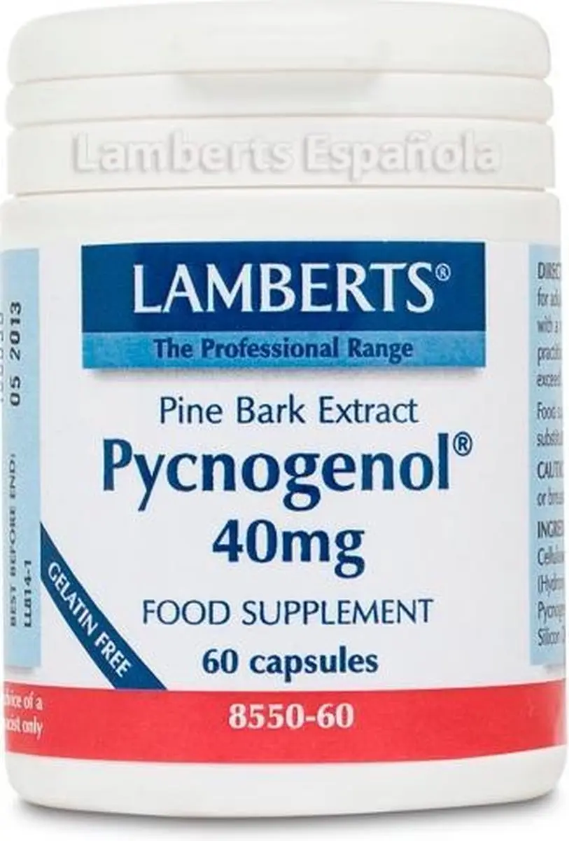Lamberts Pycnogenol 40mg Capsules - 60 Stuks