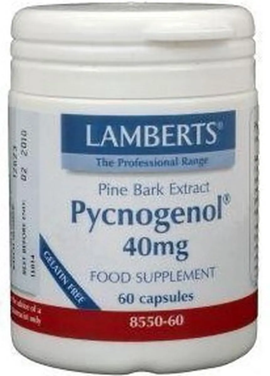 Lamberts Pycnogenol 40mg Capsules - 60 Stuks