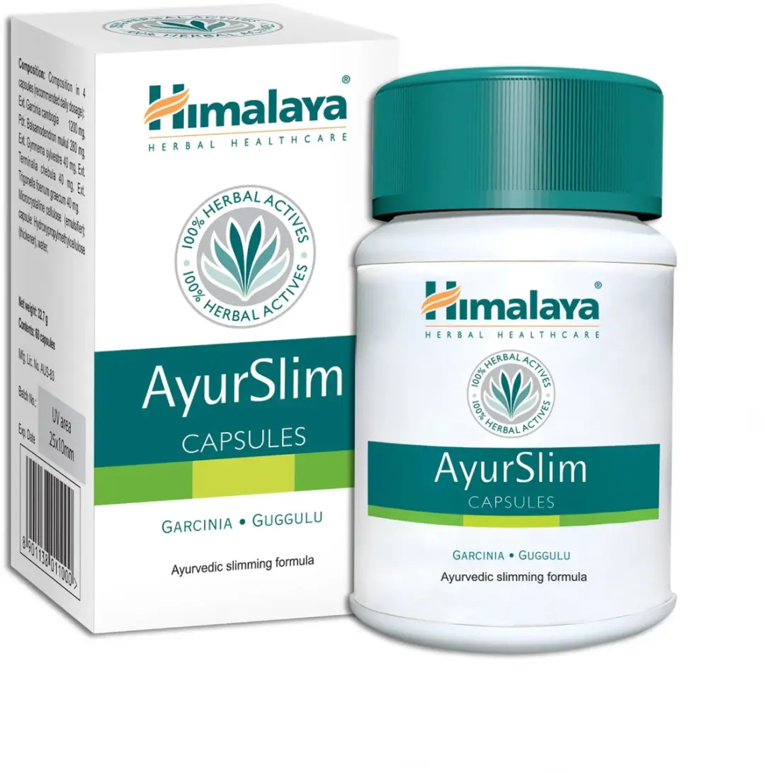 Himalaya Herbals Ayurslim Gewichtsbeheersing 60 Capsules