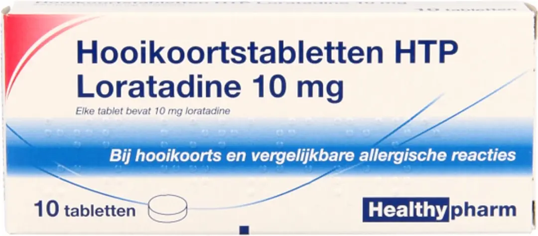 Healthypharm Loratadine 10mg Hooikoortstabletten - 30 Stuks