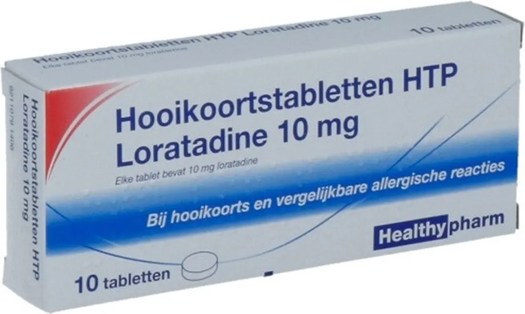 Healthypharm Loratadine 10mg Hooikoortstabletten