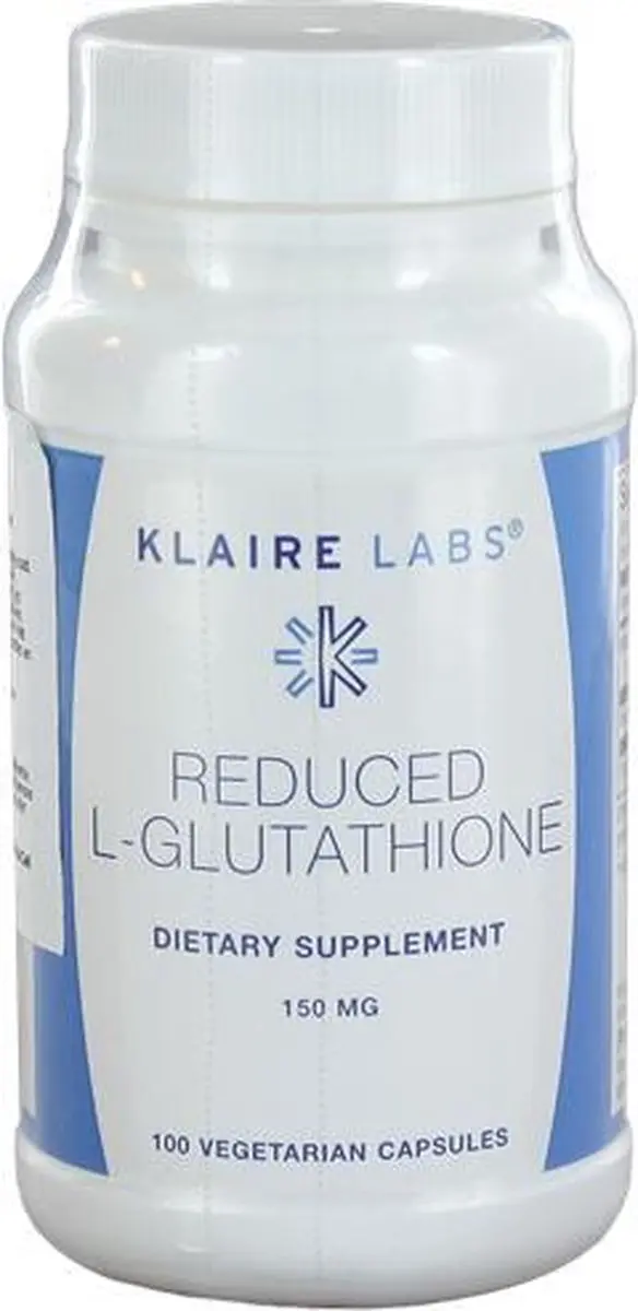 Klaire Labs Reduced L-Glutathion 150mg - 100 Stuks
