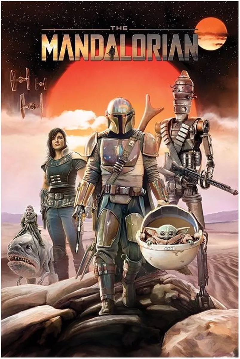 Star Wars The Mandalorian Maxi Poster 61x96.5cm