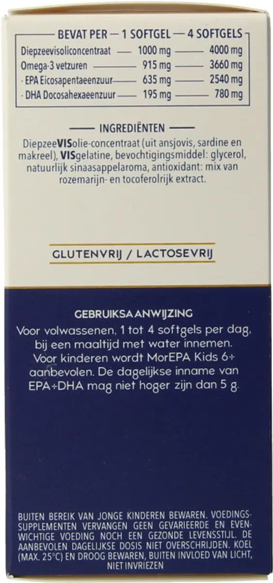 Minami MorEPA Plus Omega-3 60 Softgels - afbeelding 6 van 6