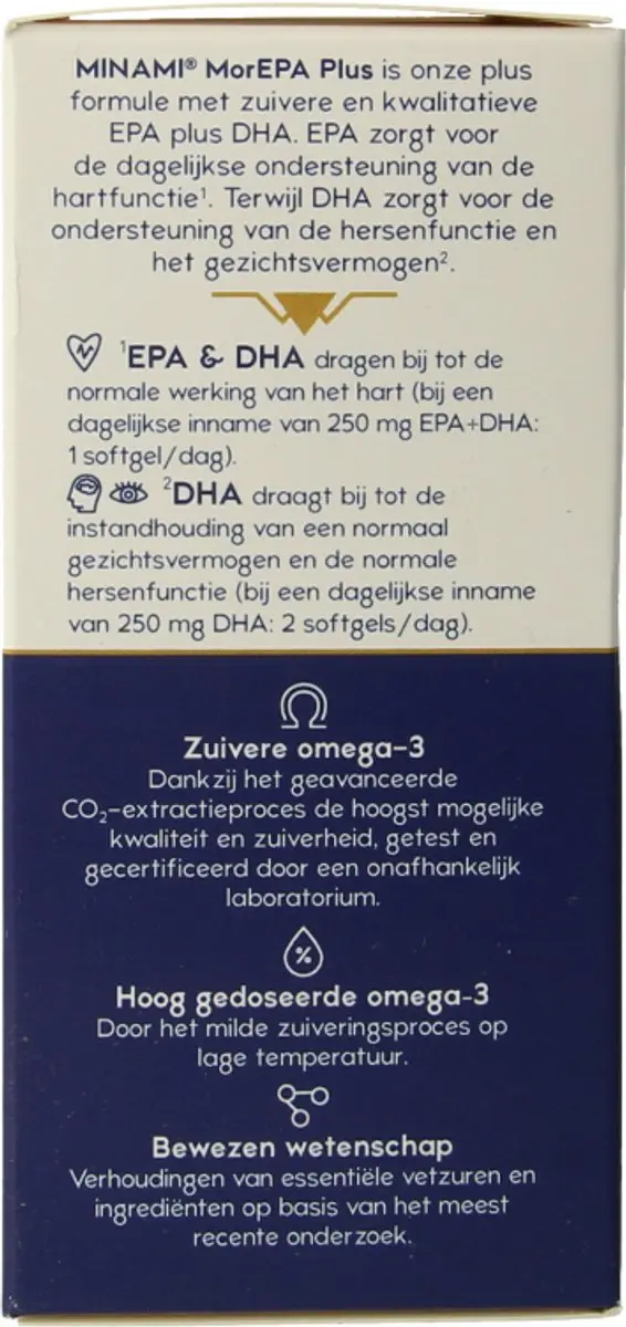 Minami MorEPA Plus Omega-3 60 Softgels
