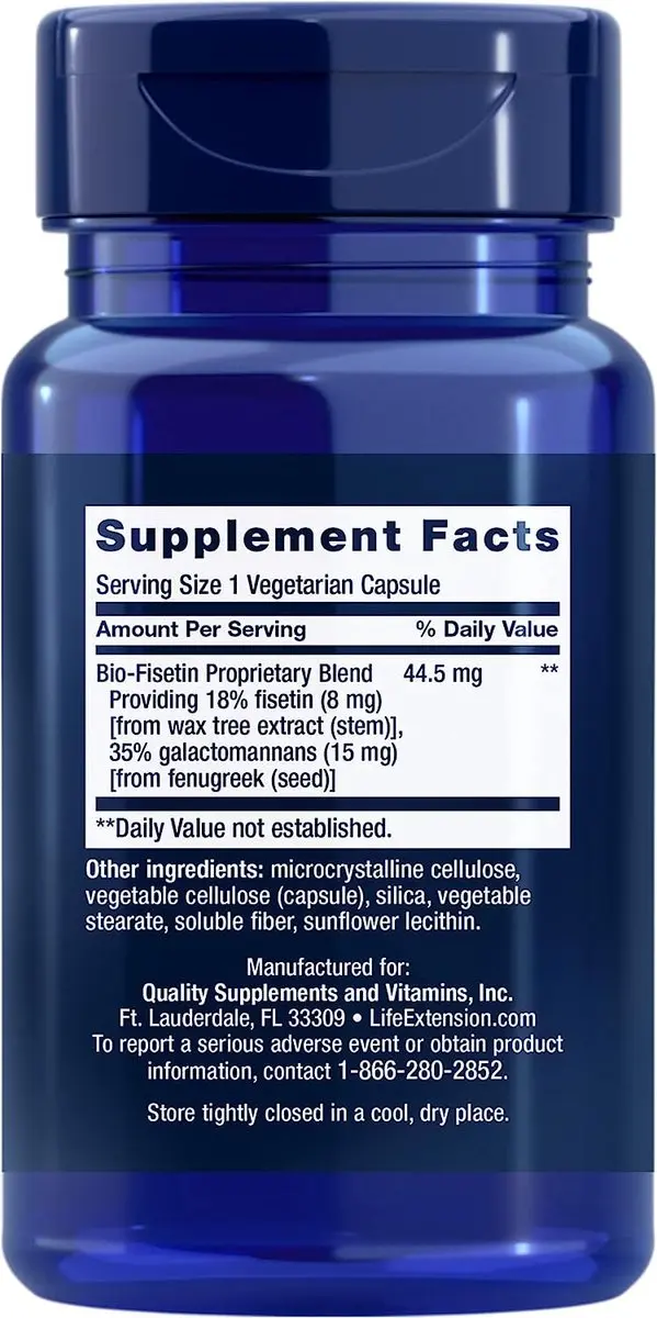 Life Extension Bio-Fisetin 30 Capsules