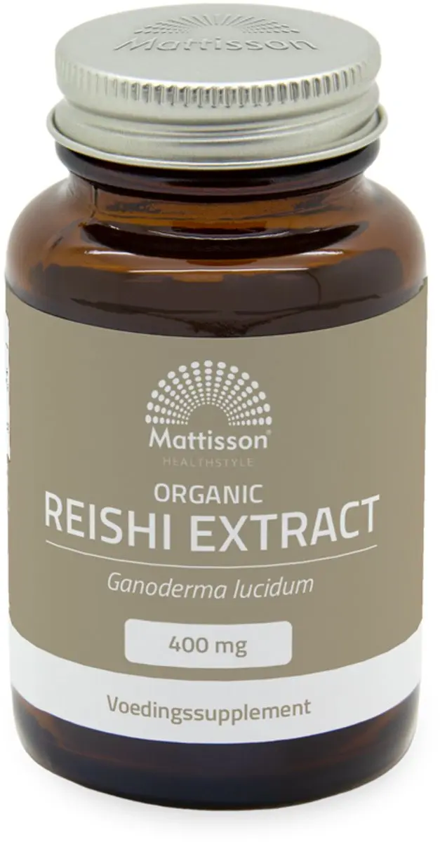 Mattisson Biologisch Reishi Extract 400mg - 60 Capsules