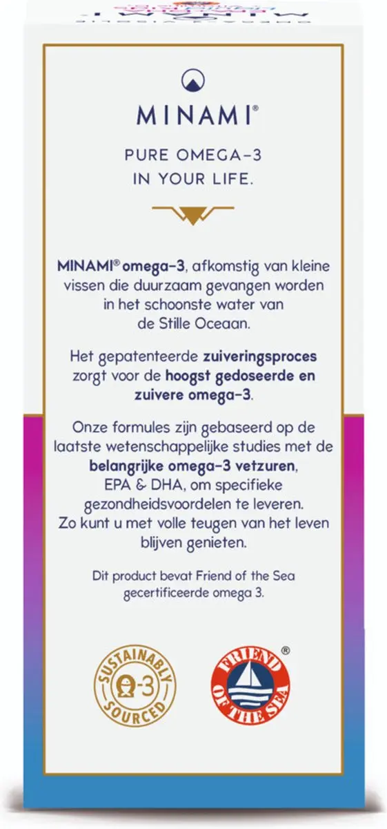 Minami EPA & DHA Liquid Kids + Vitamine D3 - 2x100ml