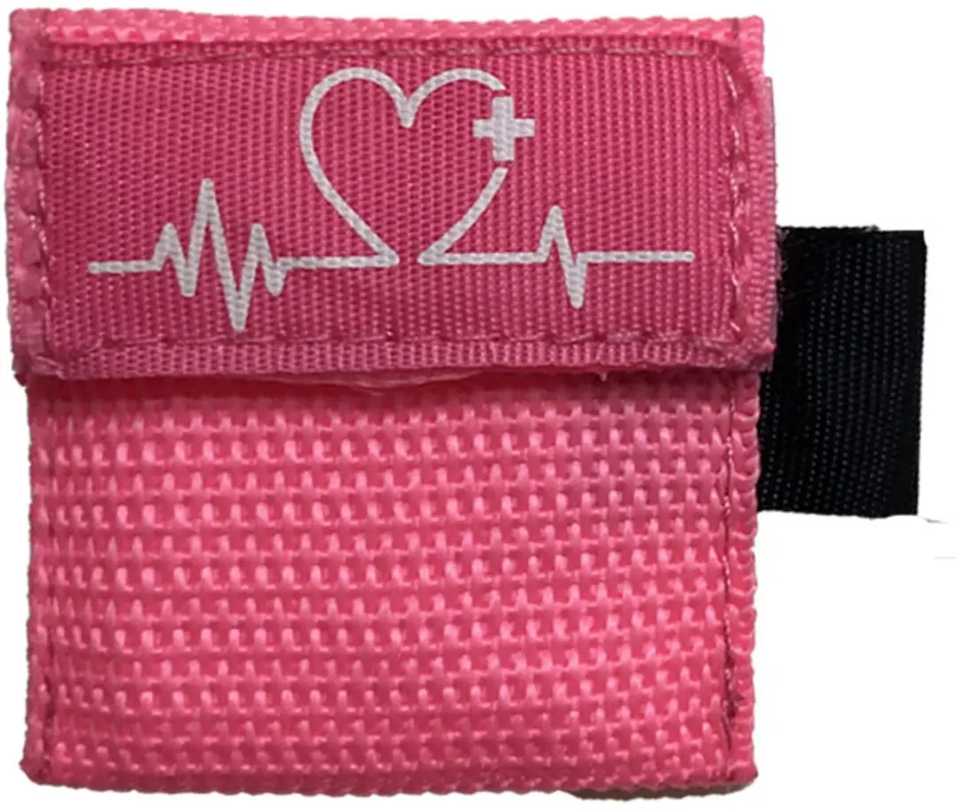 Kiss of Life Reanimatiemasker Sleutelhanger Roze