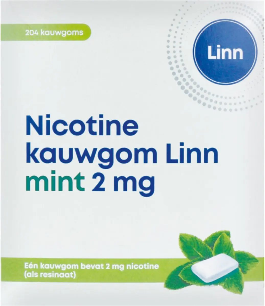 Linn Nicotine Kauwgom Mint 2mg